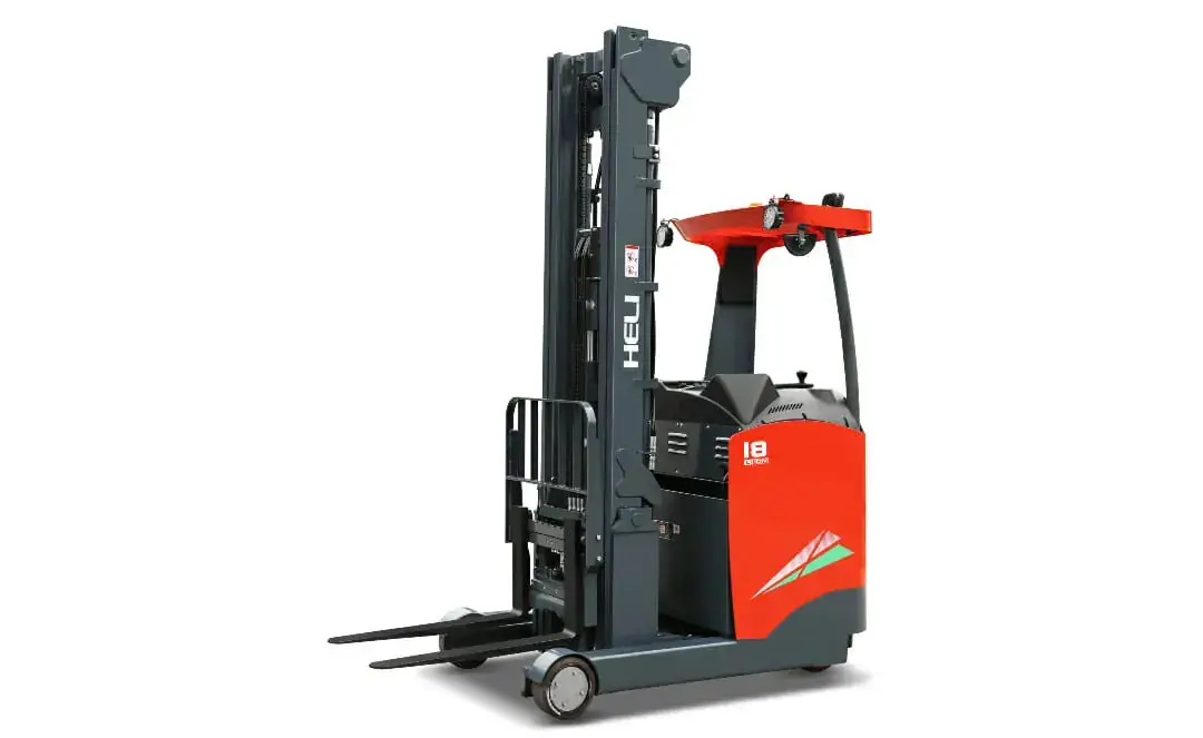 HELI 1.5 to 1.8 tonne G2 series stand-on high reach forklifts