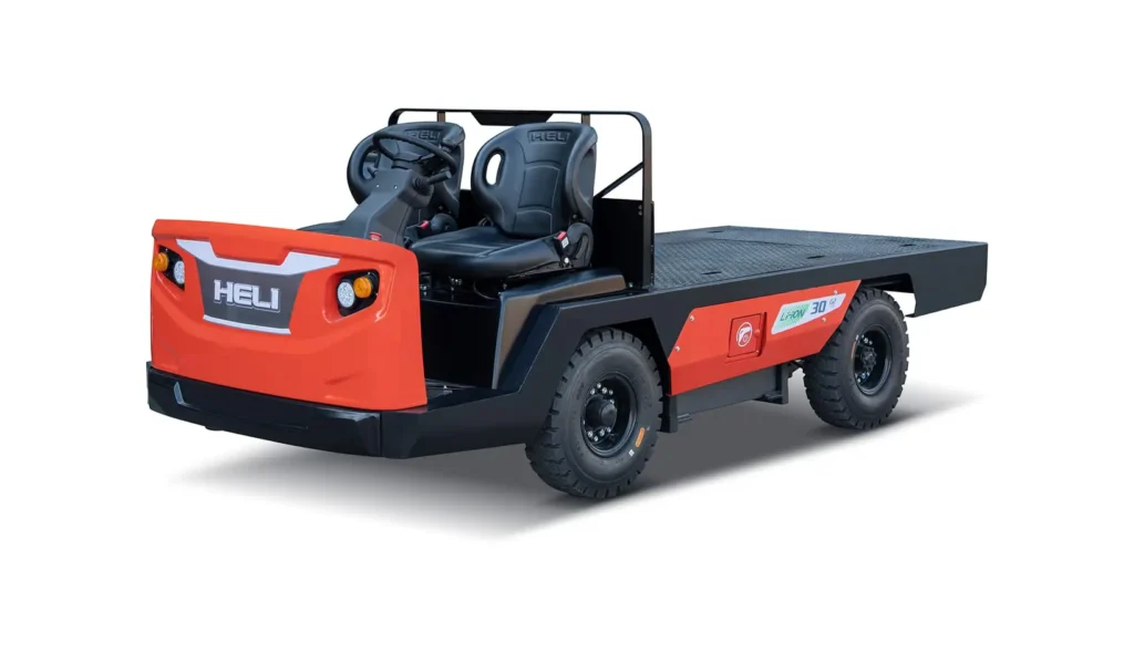 HELI 1 to 5 tonne battery powered utility tow vehicles