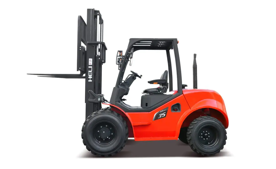 HELI G3 Series 2 to 3.5 tonne rough terrain forklifts